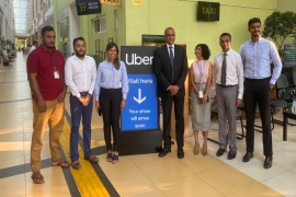 Seamless travel from the Makumbura Multimodal Centre with Uber